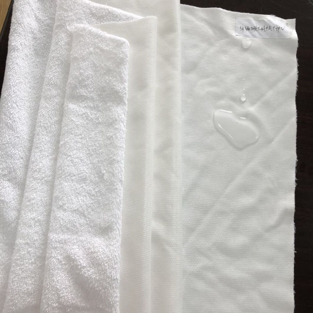 Oeko 工厂批发用于床垫保护罩的优质防水面料，用于床垫罩的 PU /TPU 面料，100% 棉毛圈
